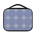 Blue And White Glen Plaid Print Classic Bible Case