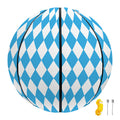 Blue And White Harlequin Pattern Print Basketball