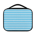 Blue And White Harlequin Pattern Print Classic Bible Case