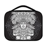 Blue And White Mayan Statue Print Classic Bible Case