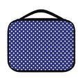 Blue And White Polka Dot Pattern Print Classic Bible Case