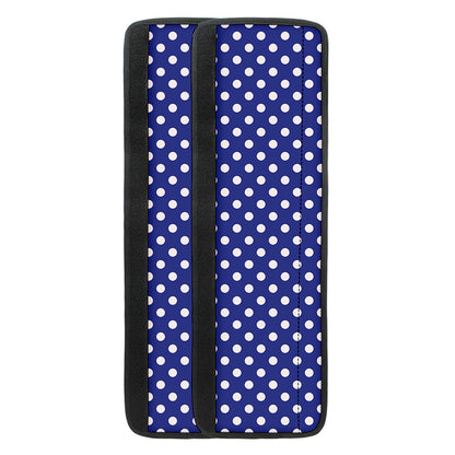 Blue And White Polka Dot Pattern Print Refrigerator Handle Covers