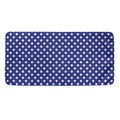 Blue And White Polka Dot Pattern Print Towel