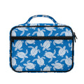 Blue And White Sea Turtle Pattern Print Briefcase Bible Bag
