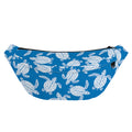 Blue And White Sea Turtle Pattern Print Fanny Pack