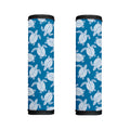 Blue And White Sea Turtle Pattern Print Handle Covers
