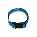 Blue And White Stethoscope Pattern Print Dog Collar