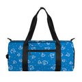 Blue And White Stethoscope Pattern Print Gym Bag