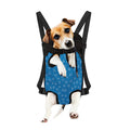 Blue And White Stethoscope Pattern Print Pet Carrier Backpack