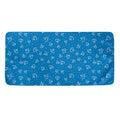 Blue And White Stethoscope Pattern Print Towel
