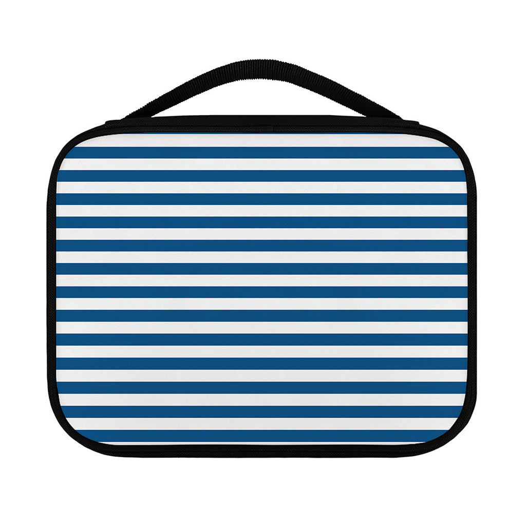 Blue And White Striped Pattern Print Classic Bible Case