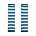 Blue And White Striped Pattern Print Handle Covers