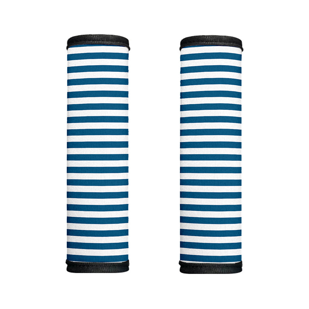 Blue And White Striped Pattern Print Handle Covers