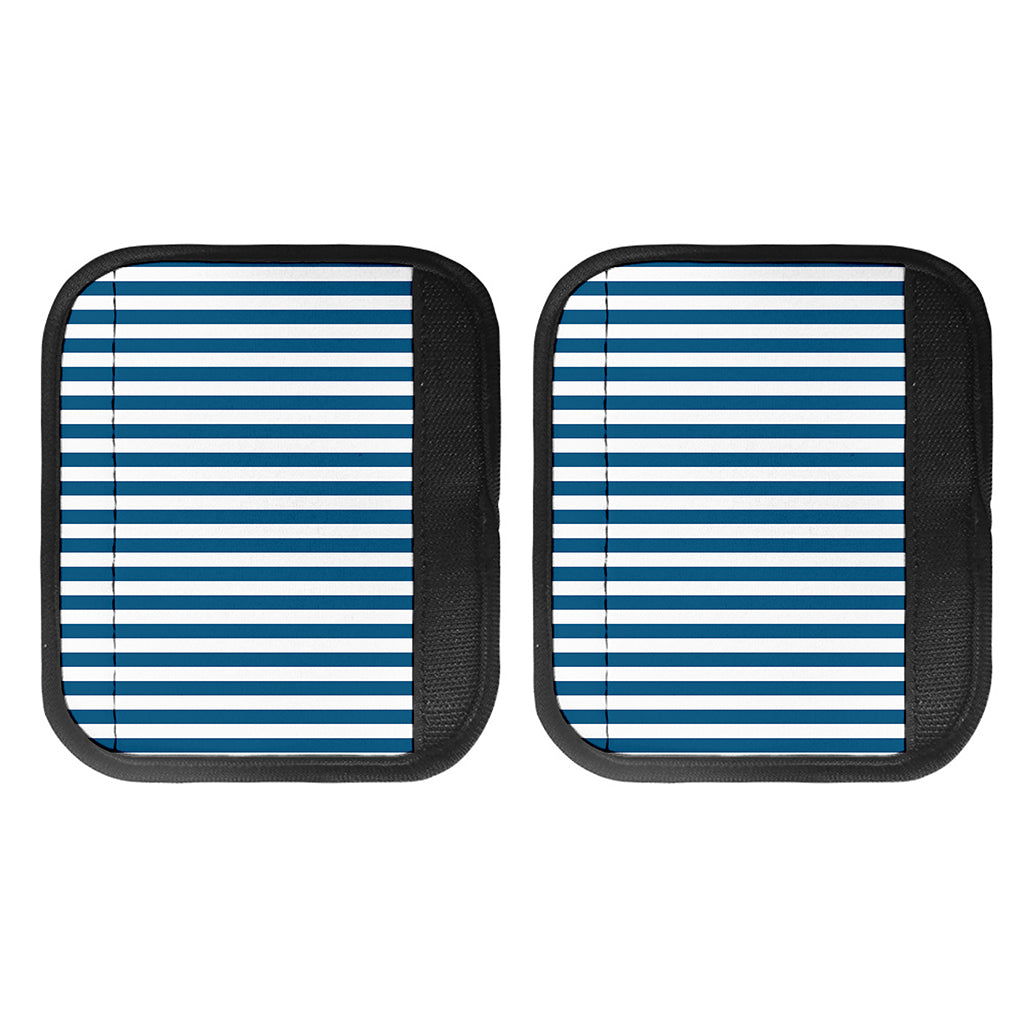 Blue And White Striped Pattern Print Handle Covers