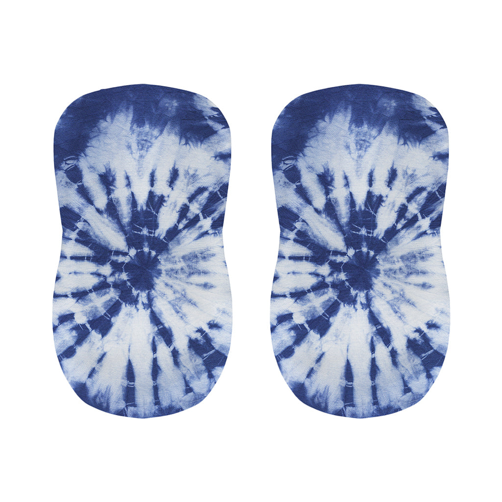 Blue And White Tie Dye Print Bar Stool Covers