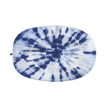 Blue And White Tie Dye Print Car Side Mirror Covers
