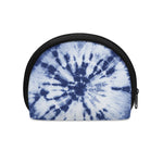 Blue And White Tie Dye Print Coin Purse