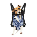 Blue And White Tie Dye Print Pet Carrier Backpack