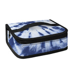 Blue And White Tie Dye Print Small Lunch Bag