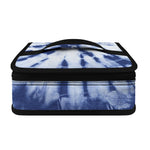 Blue And White Tie Dye Print Small Lunch Bag