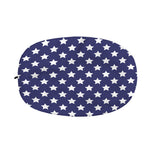 Blue And White USA Star Pattern Print Car Side Mirror Covers