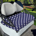 Blue And White USA Star Pattern Print Golf Cart Seat Cover