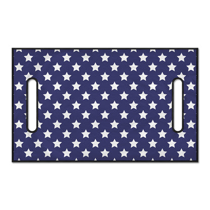 Blue And White USA Star Pattern Print Golf Cart Seat Cover