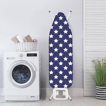 Blue And White USA Star Pattern Print Ironing Board Cover