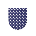 Blue And White USA Star Pattern Print Toilet Lid Cover