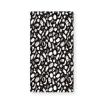 Blue And White Vegan Pattern Print Baby Crib Sheet