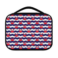 Blue And White Wave Crab Pattern Print Classic Bible Case