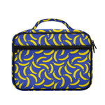 Blue And Yellow Banana Pattern Print Briefcase Bible Bag
