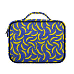Blue And Yellow Banana Pattern Print Briefcase Bible Bag