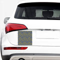 Blue And Yellow Banana Pattern Print Car Sticker