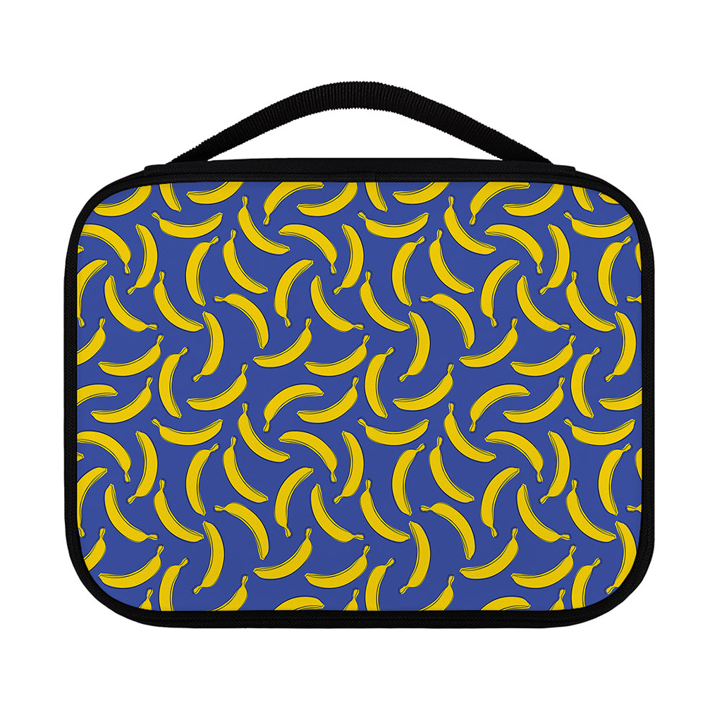 Blue And Yellow Banana Pattern Print Classic Bible Case