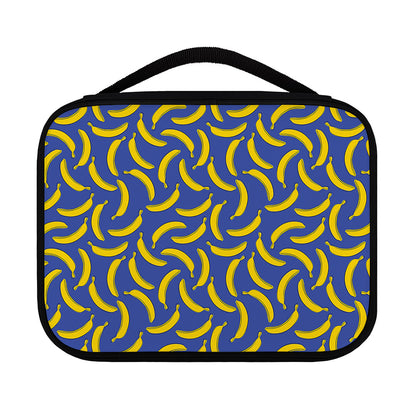 Blue And Yellow Banana Pattern Print Classic Bible Case