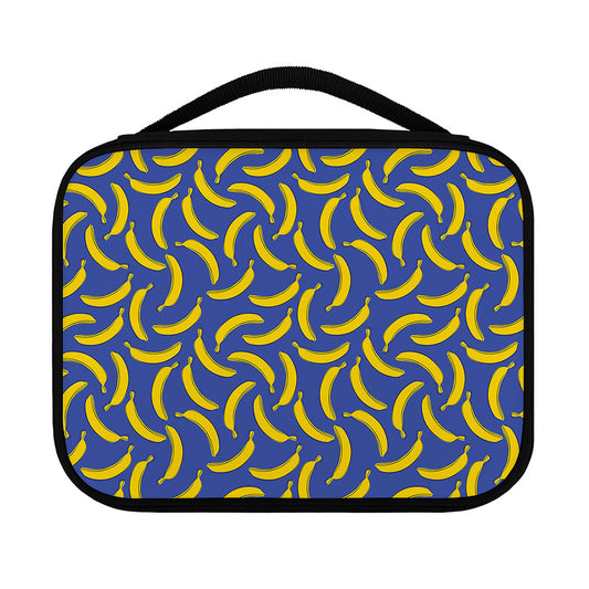 Blue And Yellow Banana Pattern Print Classic Bible Case