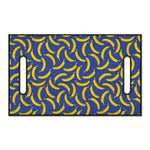 Blue And Yellow Banana Pattern Print Golf Cart Seat Cover