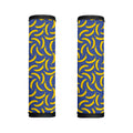 Blue And Yellow Banana Pattern Print Handle Covers