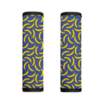 Blue And Yellow Banana Pattern Print Handle Covers