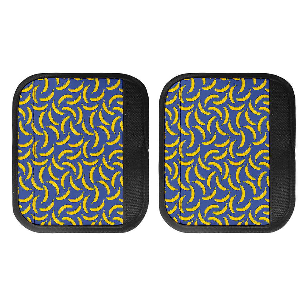 Blue And Yellow Banana Pattern Print Handle Covers