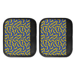 Blue And Yellow Banana Pattern Print Handle Covers