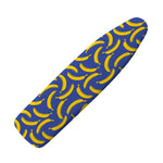 Blue And Yellow Banana Pattern Print Ironing Board Cover