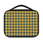 Blue And Yellow Buffalo Check Print Classic Bible Case