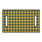 Blue And Yellow Buffalo Check Print Golf Cart Seat Cover