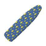 Blue And Yellow Lightning Pattern Print Ironing Board Cover