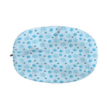 Blue Animal Paw Pattern Print Car Side Mirror Covers