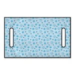 Blue Animal Paw Pattern Print Golf Cart Seat Cover