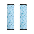Blue Animal Paw Pattern Print Handle Covers