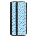 Blue Animal Paw Pattern Print Refrigerator Handle Covers